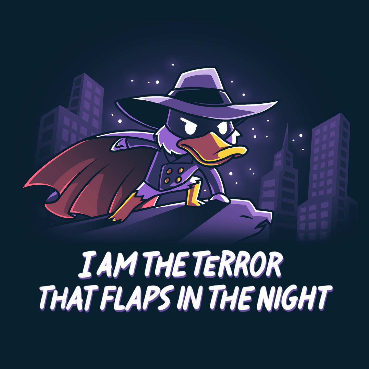T-shirt: I Am the Terror That Flaps In the Night, Disney.