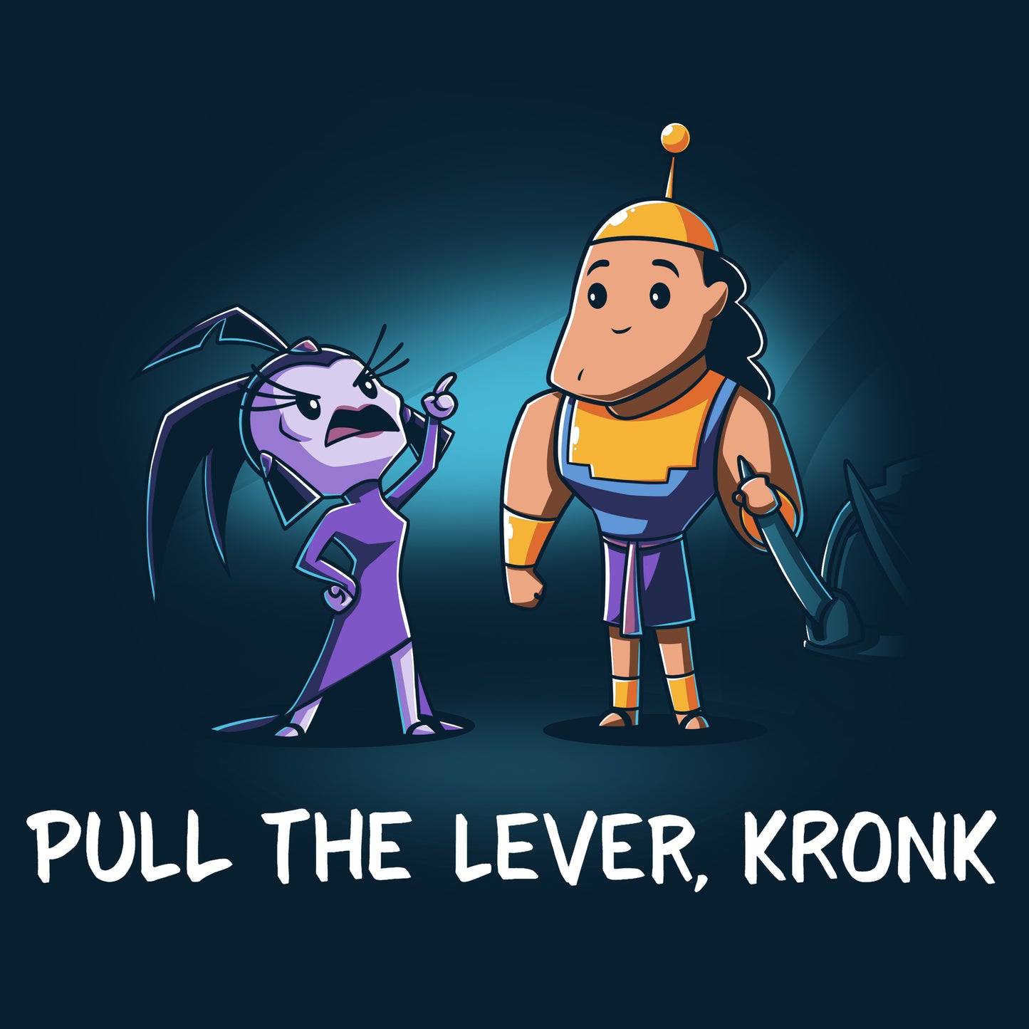 Officially Licensed Disney merchandise featuring Pull the Lever Kronk from Disney.