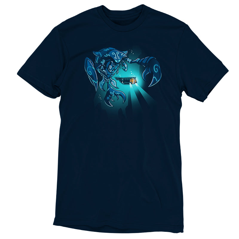 Officially licensed Attack of the Leviathan t-shirt featuring a man holding a sword from Disney.