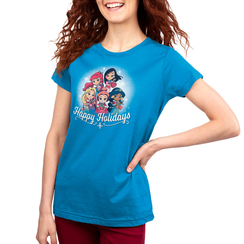 Disney Happy Holidays (Disney Princesses) t-shirt.