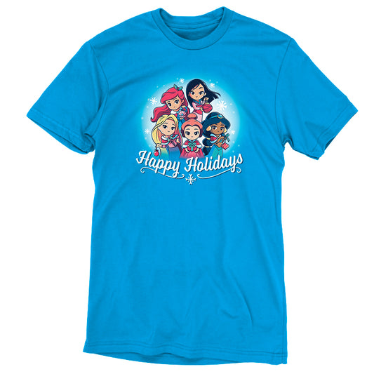 A blue Disney T-shirt with the words 