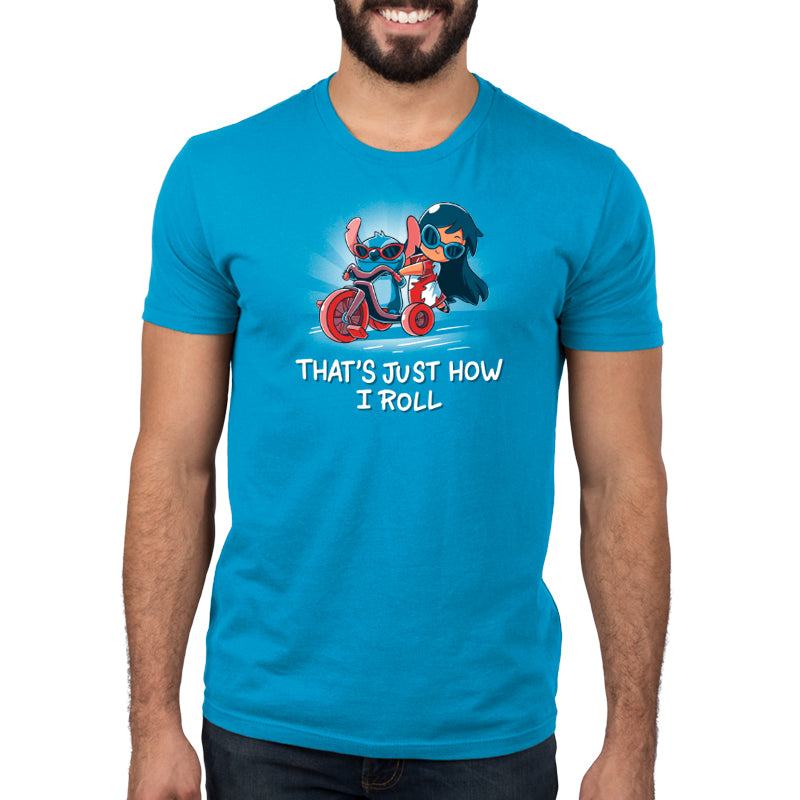 That’s Just How I Roll (Lilo and Stitch) men's Disney t-shirt.