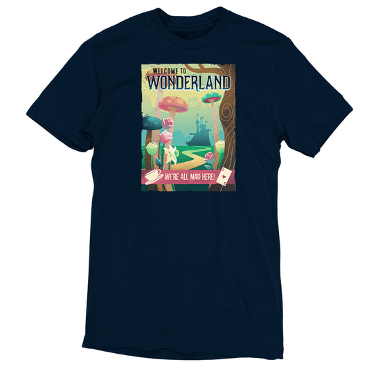 A Disney-themed T-shirt with the word 