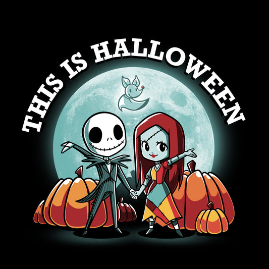 Jack and Sally from Nightmare Before Christmas on a 