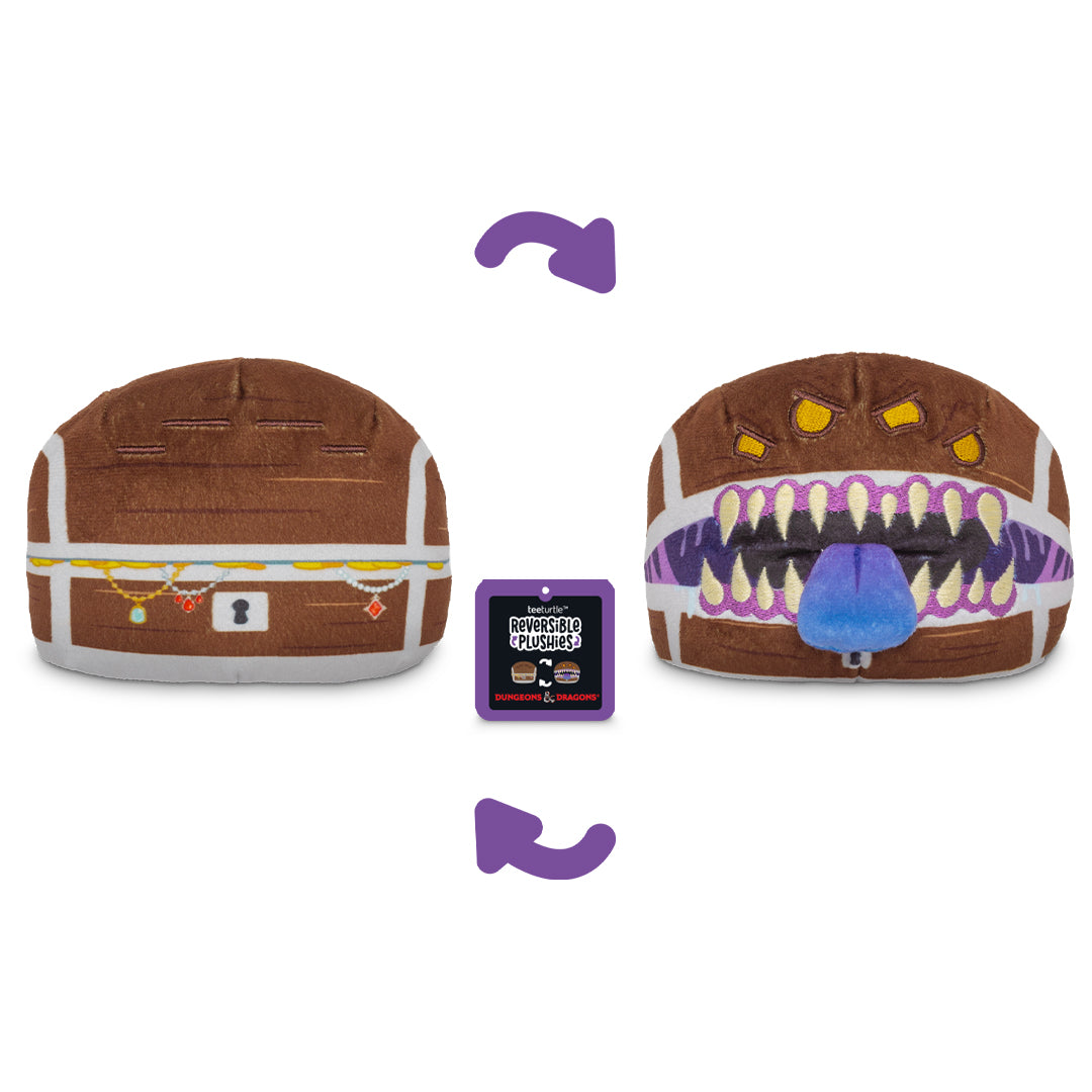 Mimic & Chest 4" Reversible Plushie
