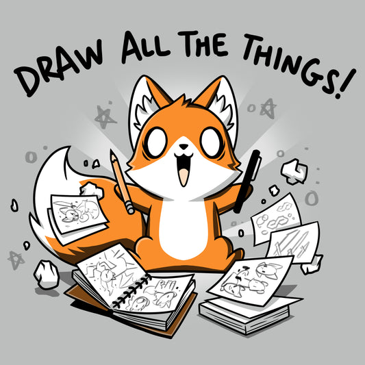 Draw All the Things! TeeTurtle T-shirt.