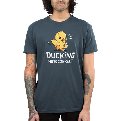 Frustration with Ducking Autocorrect on a TeeTurtle men's t-shirt.