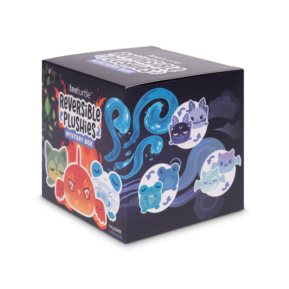 Elements Reversible Plushie Mystery Box side of the box