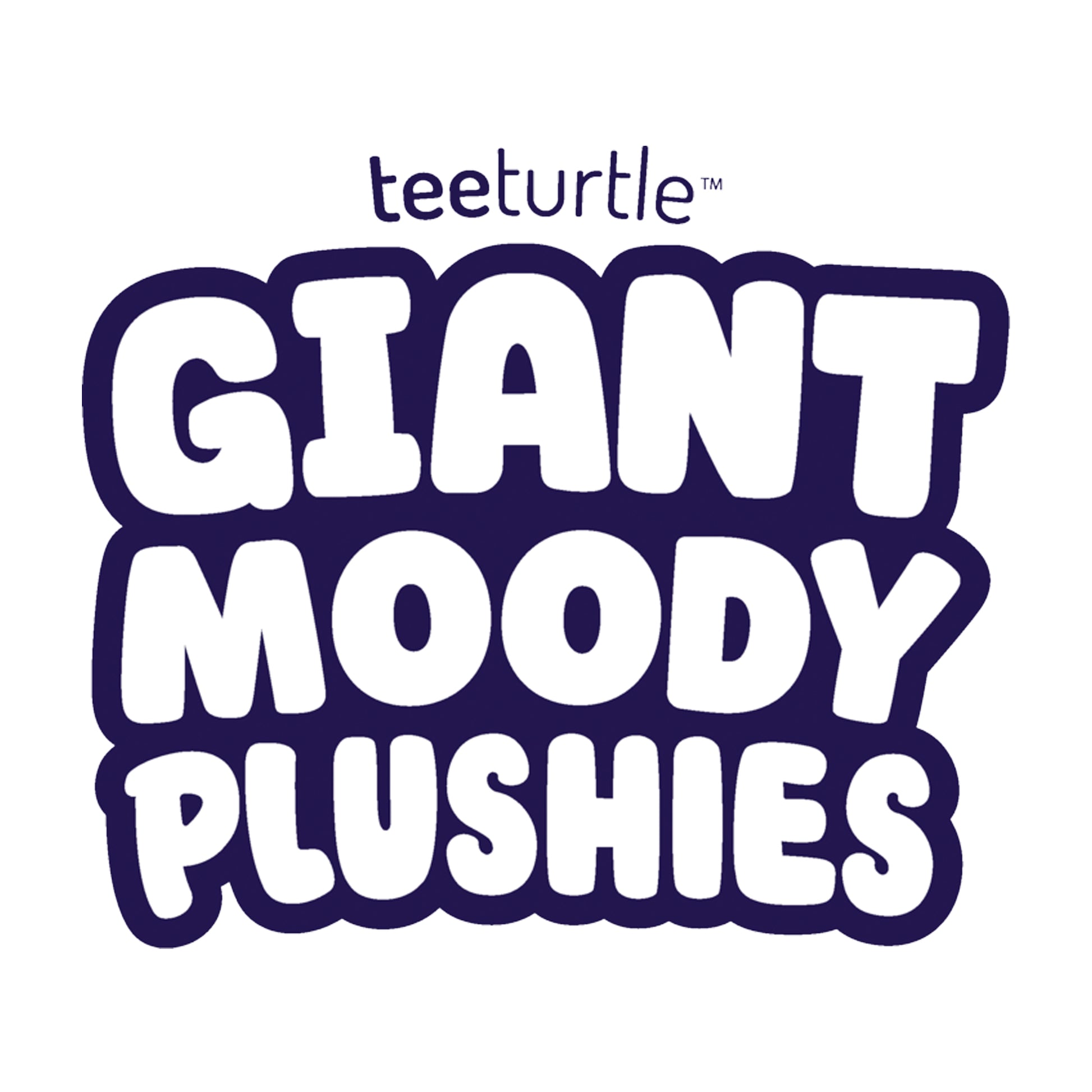 TeeTurtle's Giant Moody Kittencorn Plushies are perfect for cuddling and decorating.