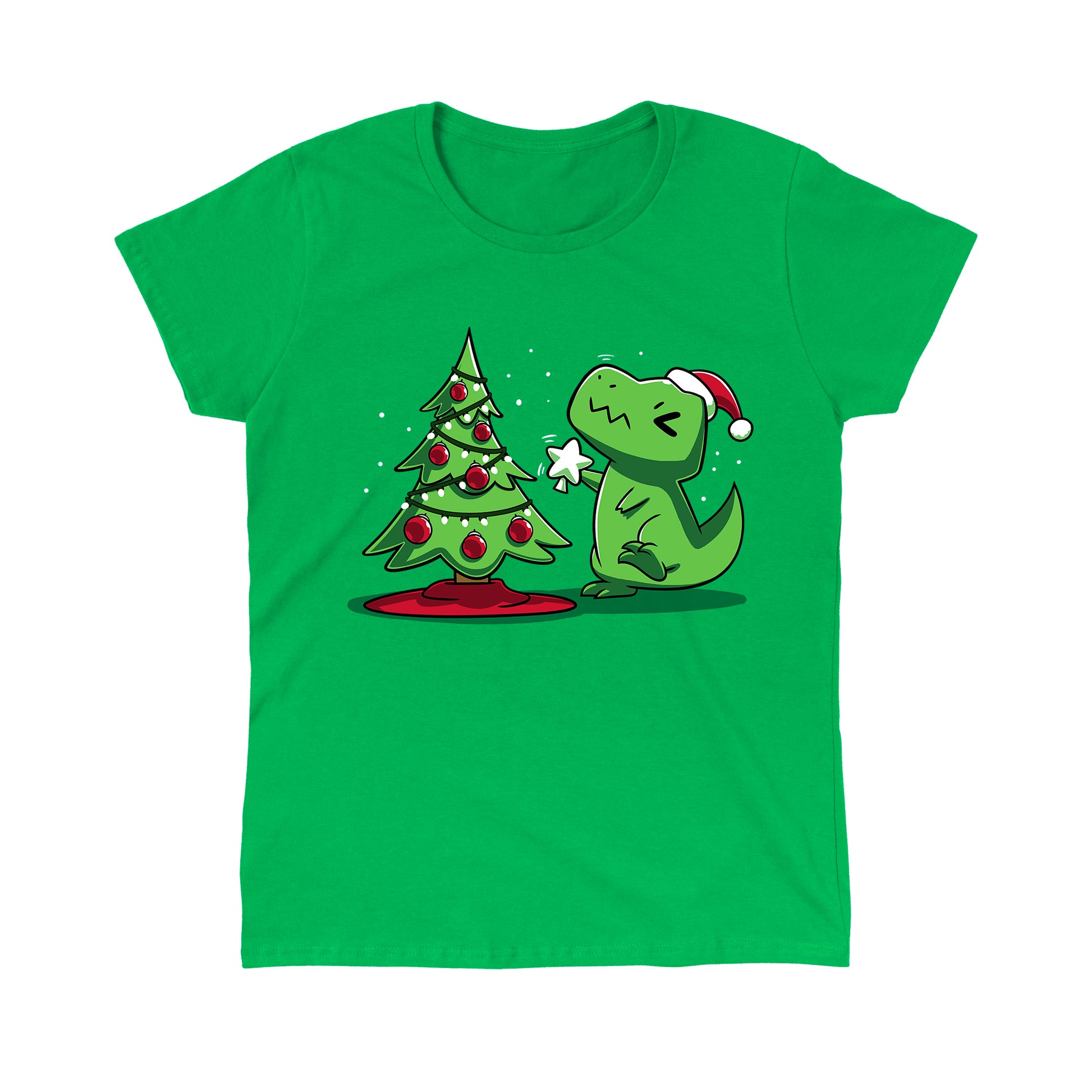 Christmas T-Rex Funny, cute nerdy t-shirts – TeeTurtle