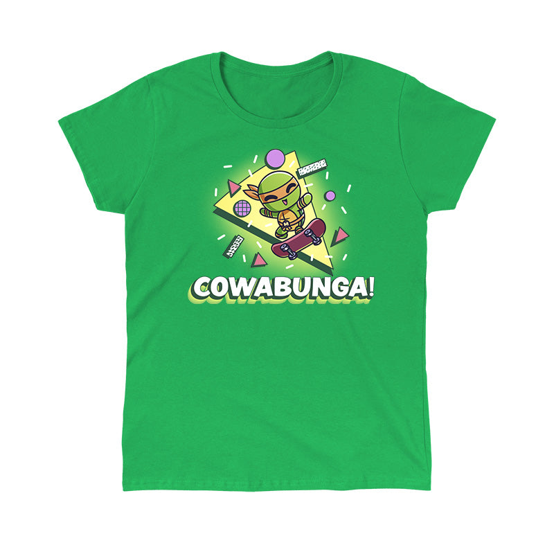 Cowabunga Lettering Michelangelo Turtle Cowabunga