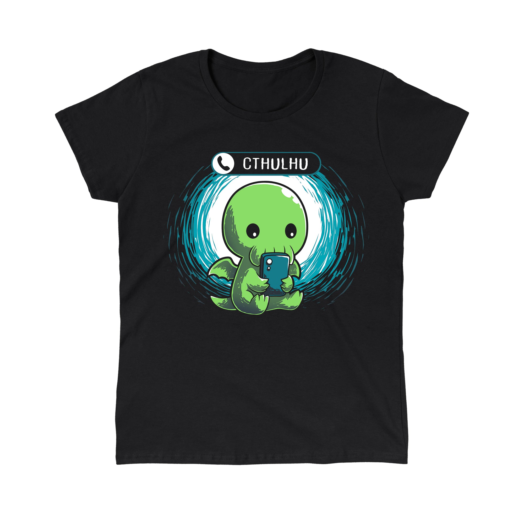 Cthulhu Calling Funny cute nerdy t shirts TeeTurtle