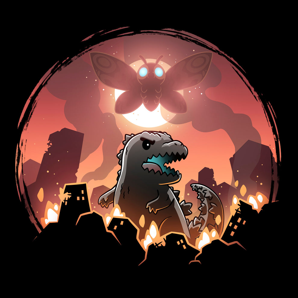 Godzilla Rampage Games Godzilla and Mothra Rampage – TeeTurtle