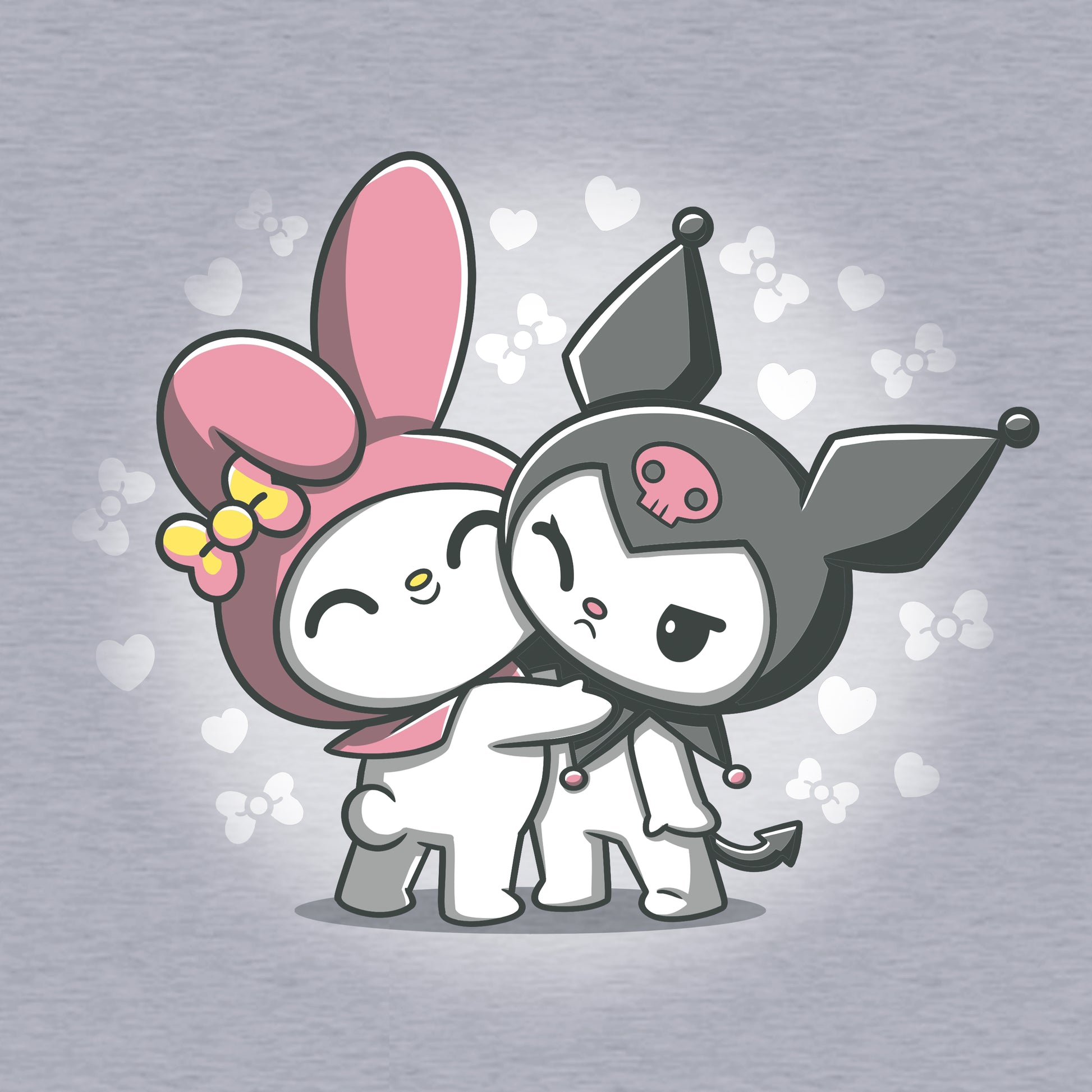 My Melody & Kuromi Pastel Split Hoodie Plus Size | Her Universe My Melody & Kuromi Pastel Split Hoodie Plus Size | Her Universe