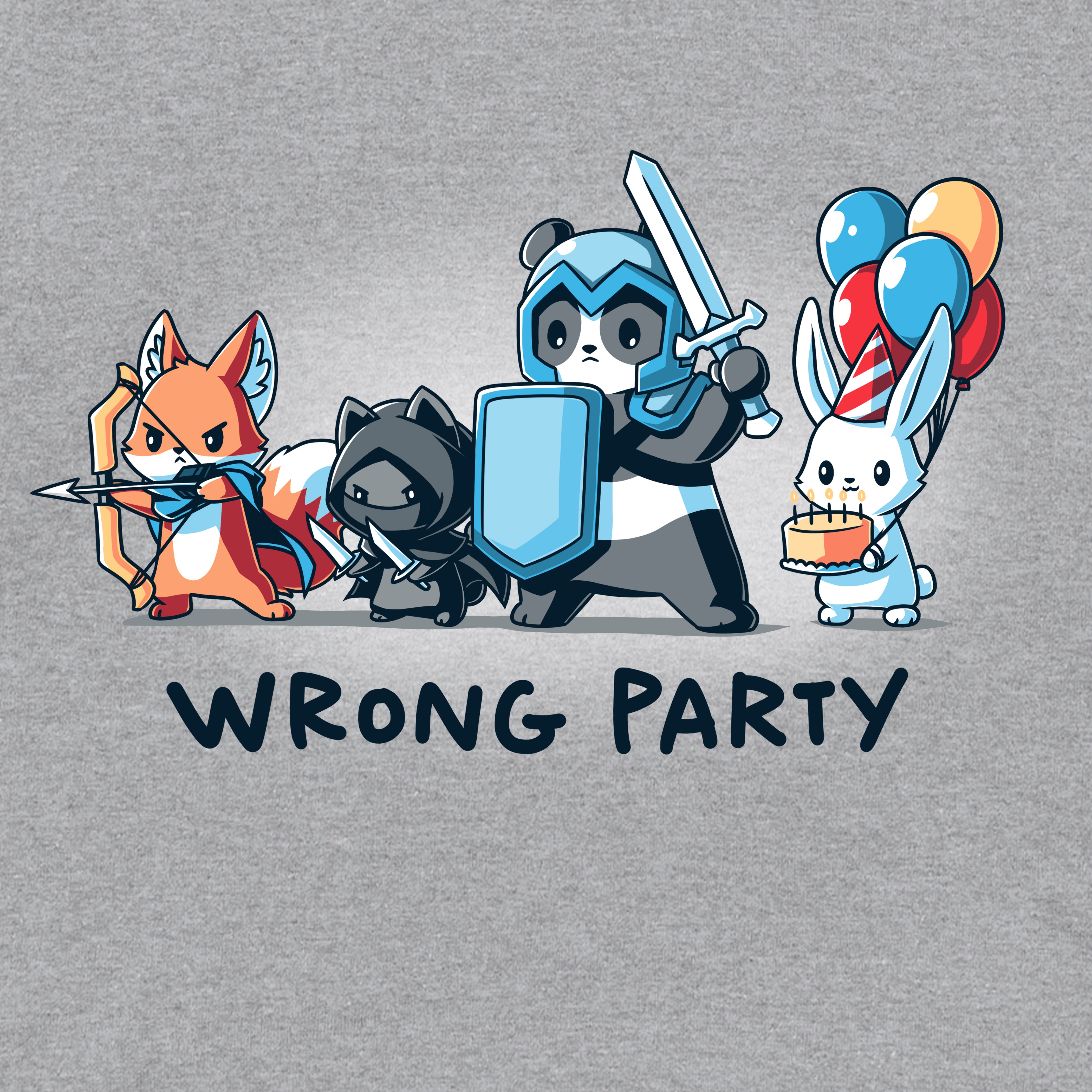 GamesandStuff Wrong Party Medium Shirt