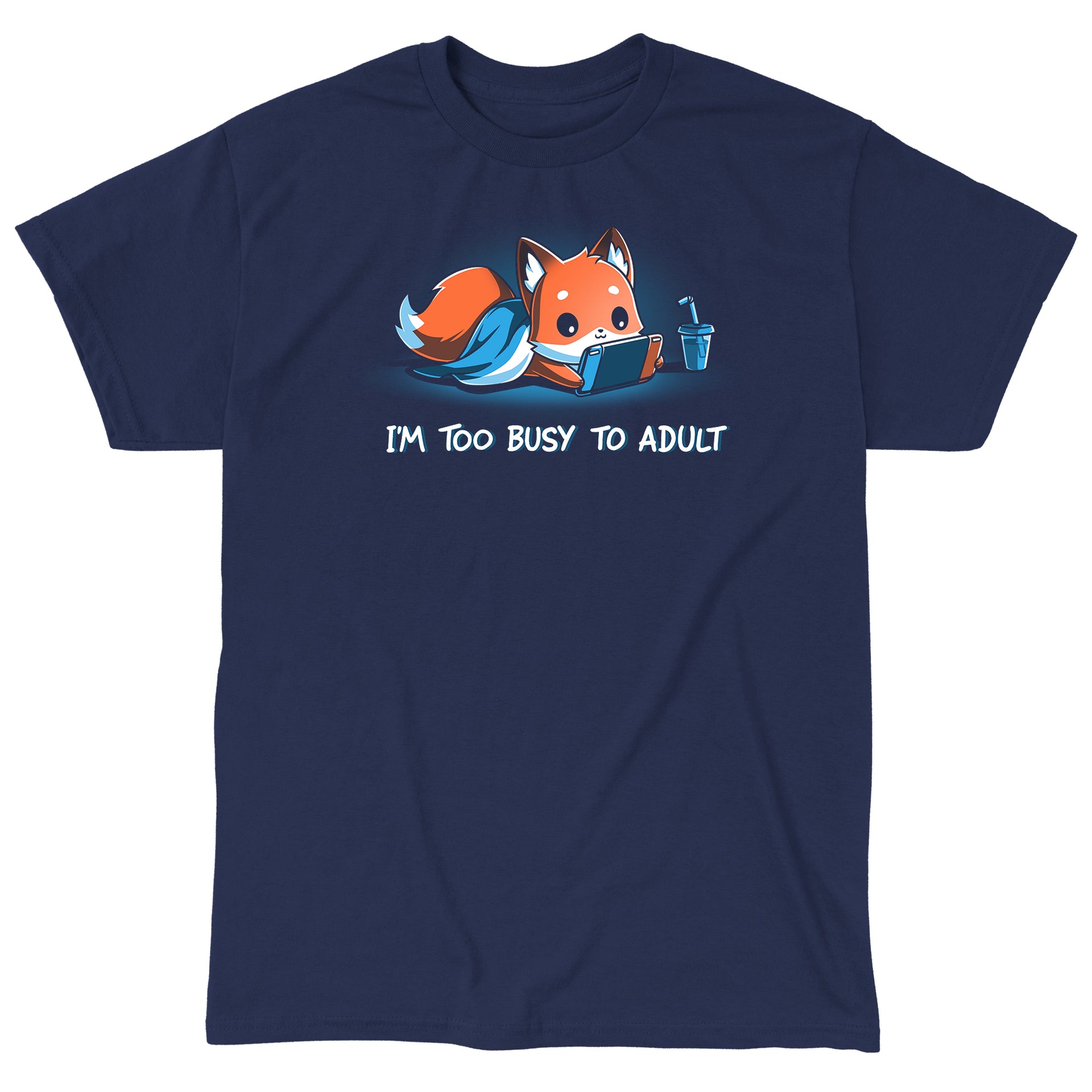 I'm Too Busy to Adult Funny, cute, nerdy t-shirts – TeeTurtle