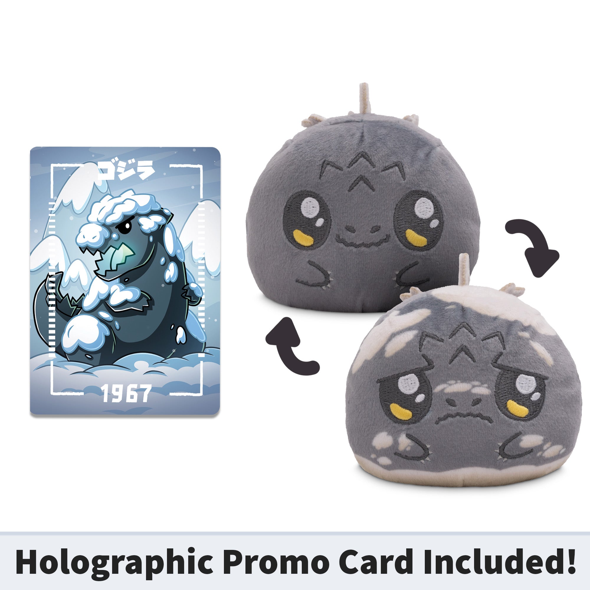 TOMASON MONSTER’S CARD ぬいぐるみ シリアルNo カード付 Godzilla Reversible Plushies Collector's Blind Box – TeeTurtle