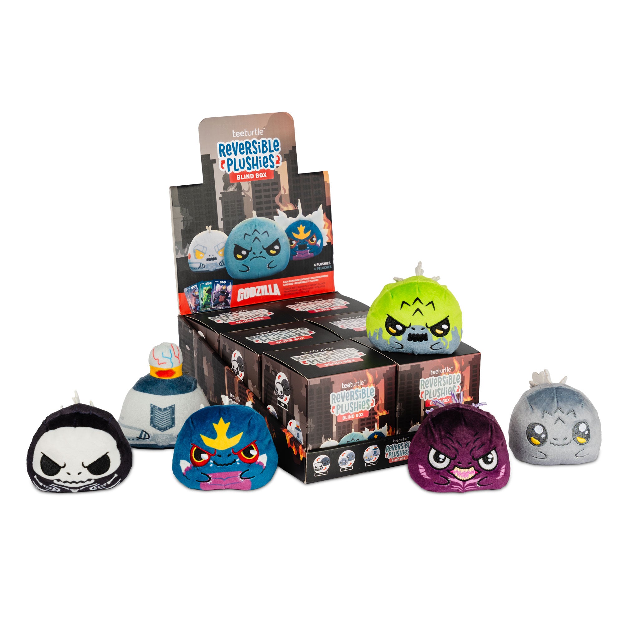 Godzilla Reversible Plushies Collector's Blind Box – TeeTurtle