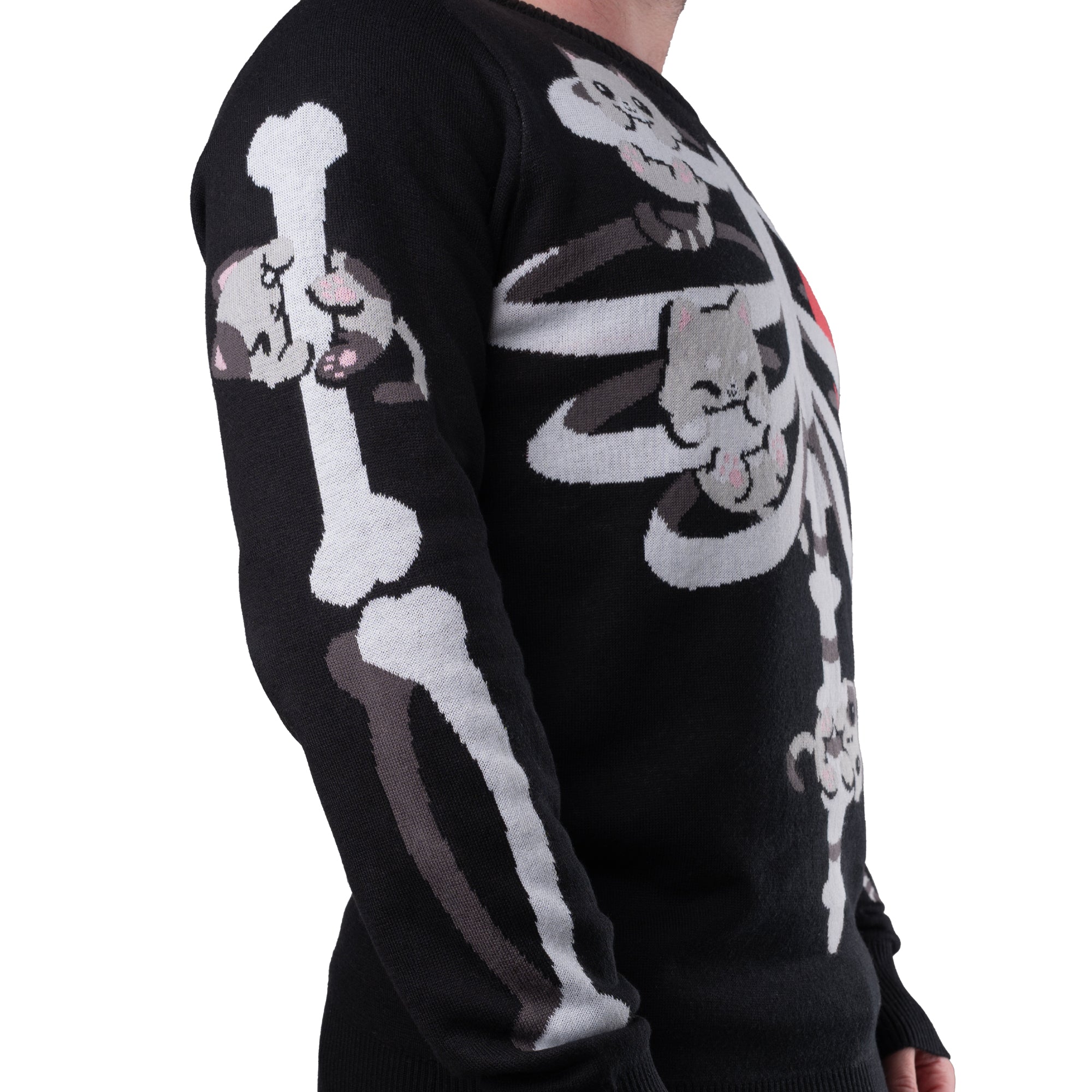 Bones & Whiskers Sweater – TeeTurtle