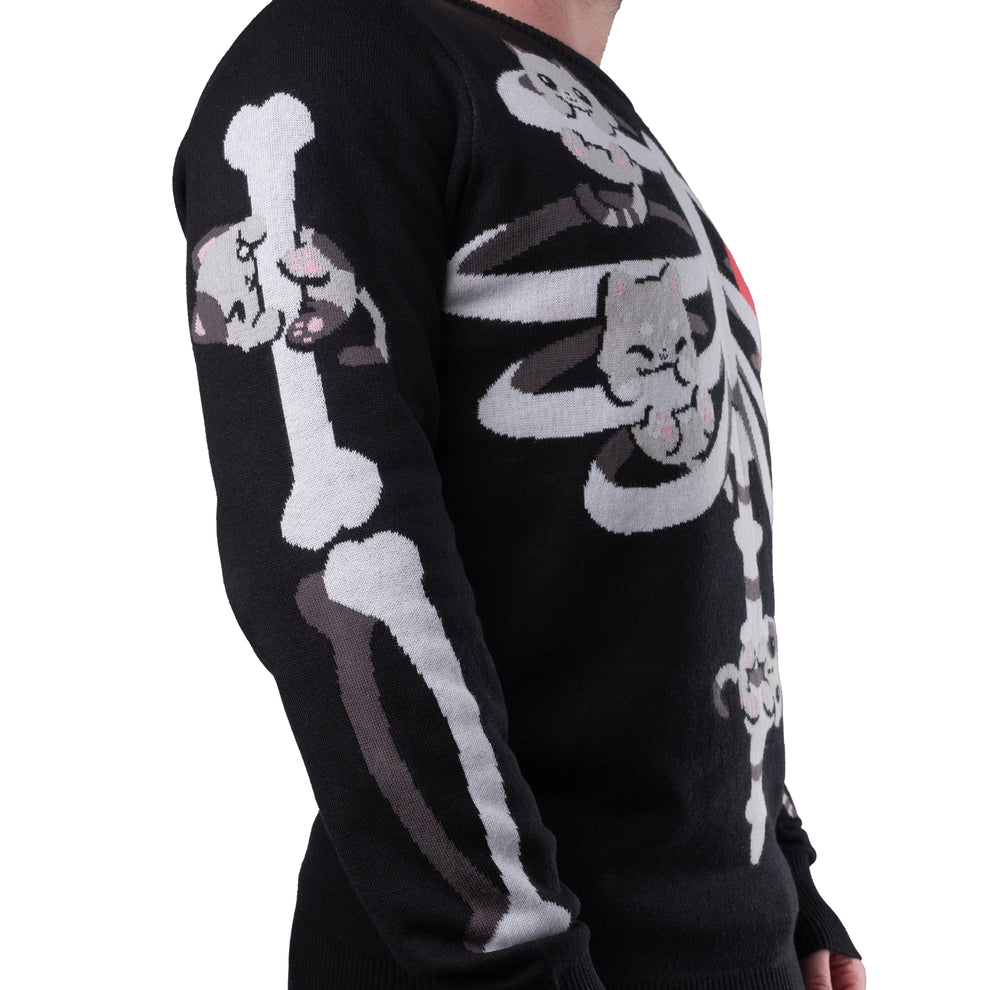 Bones & Whiskers Sweater – TeeTurtle