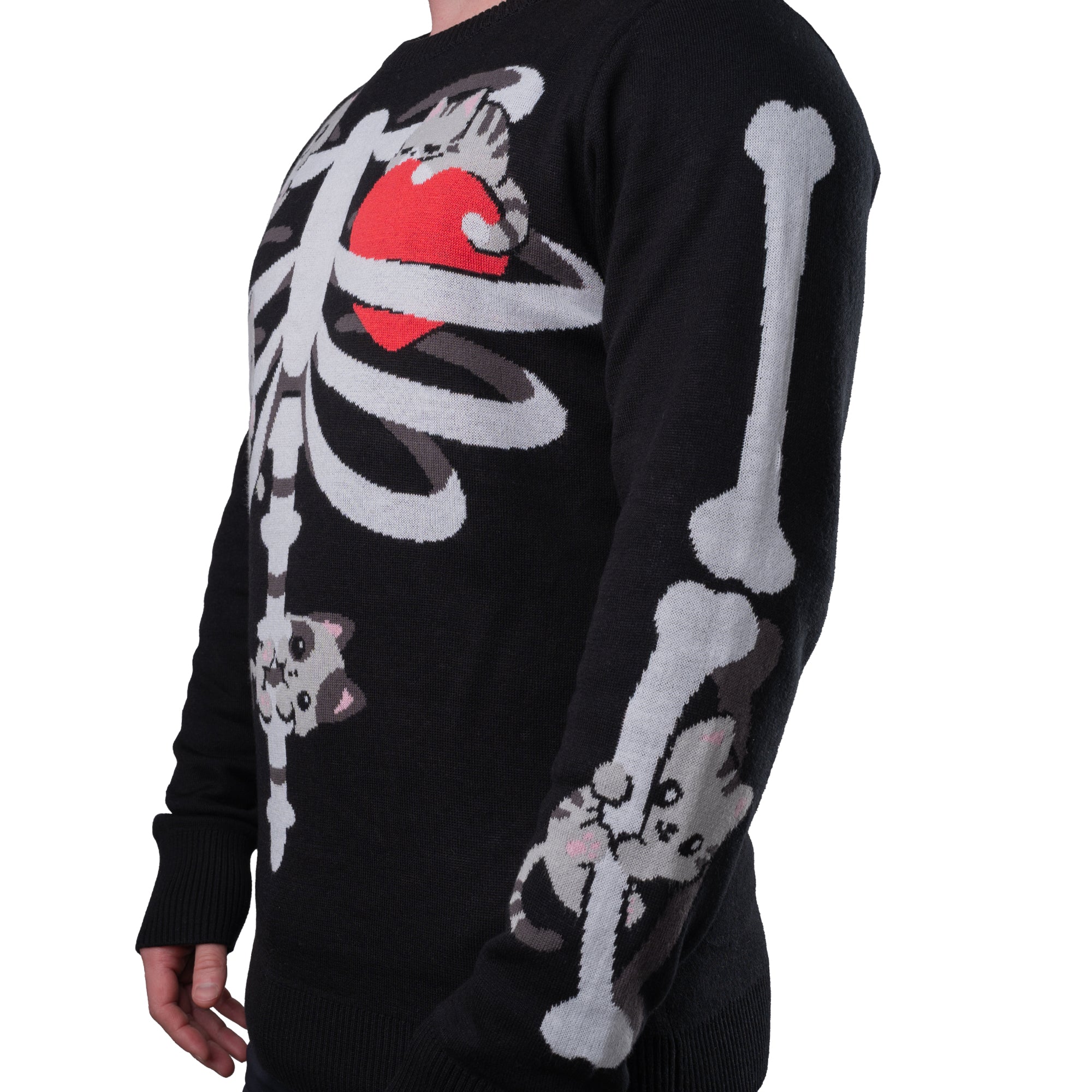 Bones & Whiskers Sweater – TeeTurtle
