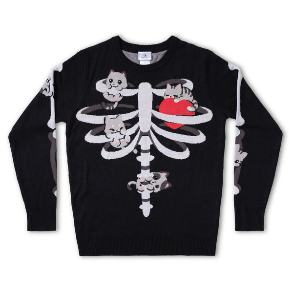 HALLOWEEN-SWEATER-Cats-Bones-_