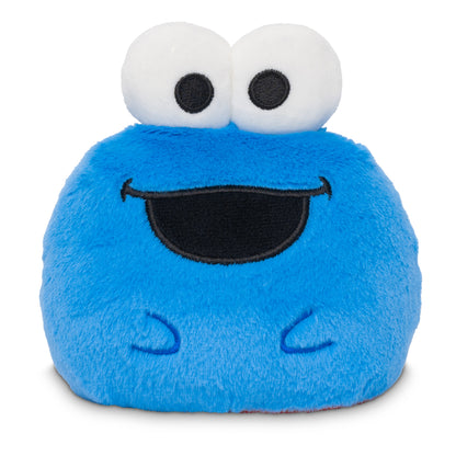 Elmo & Cookie Monster 4" Reversible Plushie: Cookie Monster