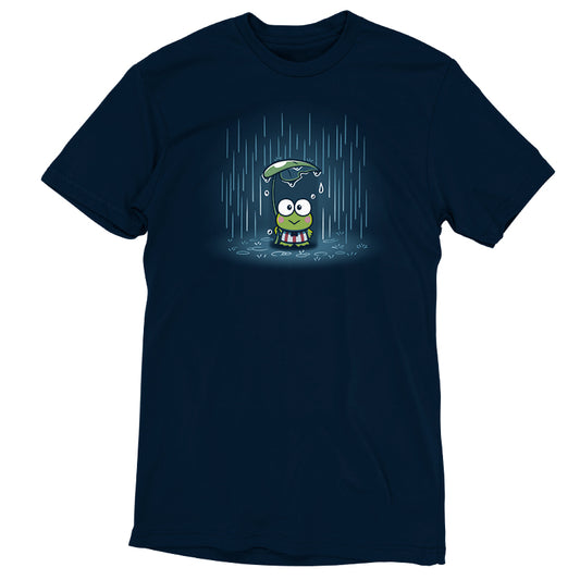 A officially licensed Keroppi's Umbrella T-shirt featuring a frog image by Sanrio.