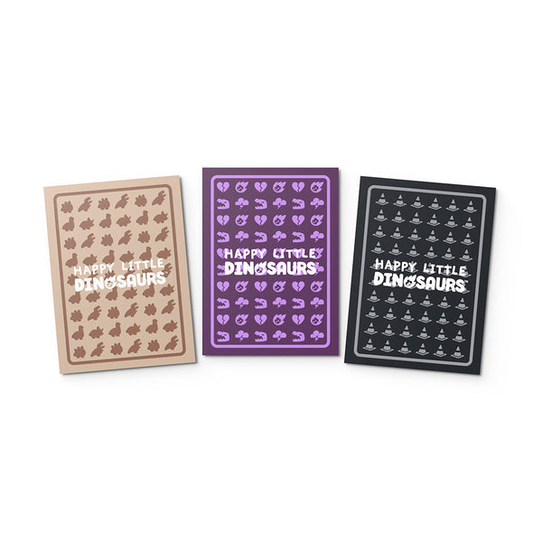 happy little dinosaurs card sleeves Happy Little Dinosaurs: Standard Size Card Sleeves