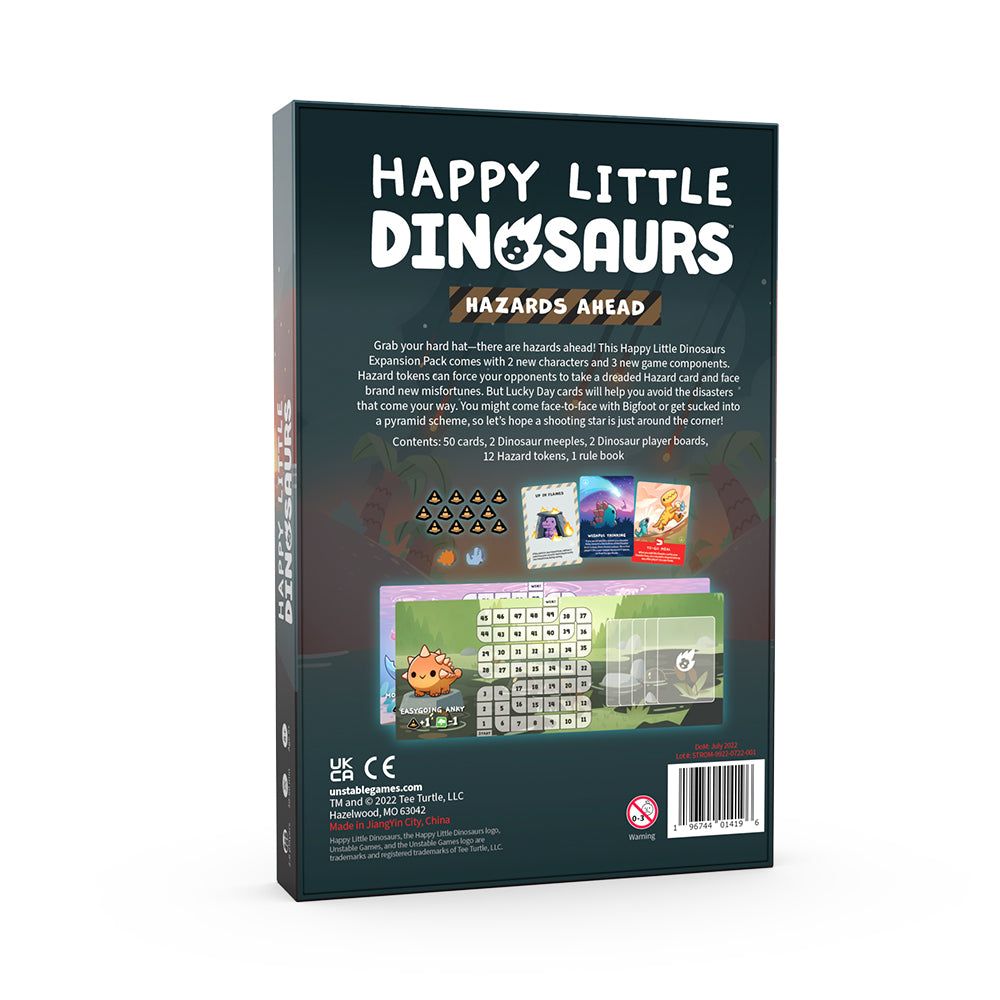 Happy Little Dinosaurs: Hazards Ahead Expansion TeeTurtle Happy Little Dinosaurs: Hazards Ahead Expansion TeeTurtle