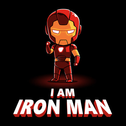 Officially licensed "I am Iron Man" T-shirt by Marvel.