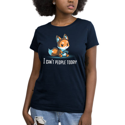 I Can't People Today TeeTurtle t-shirt.