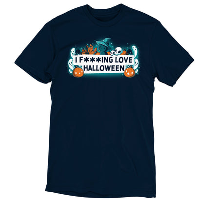 A TeeTurtle I F***ing Love Halloween t-shirt.