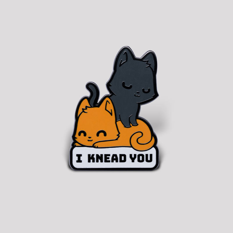 TeeTurtle's I Knead You Pin with dimensions.