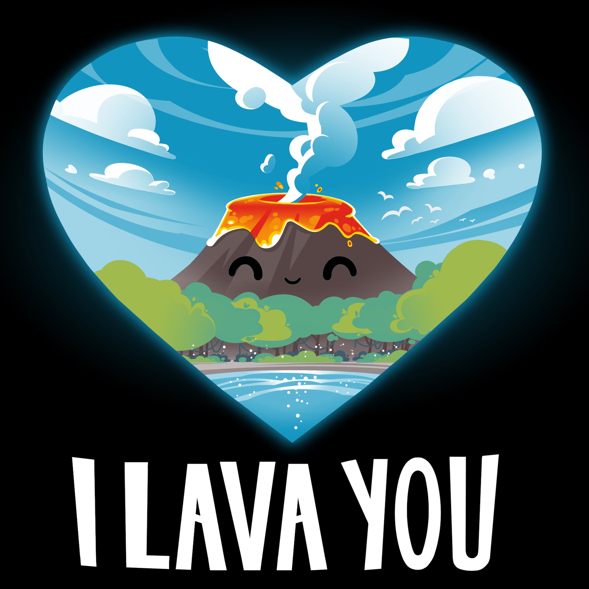 I Lava You t-shirt from TeeTurtle.