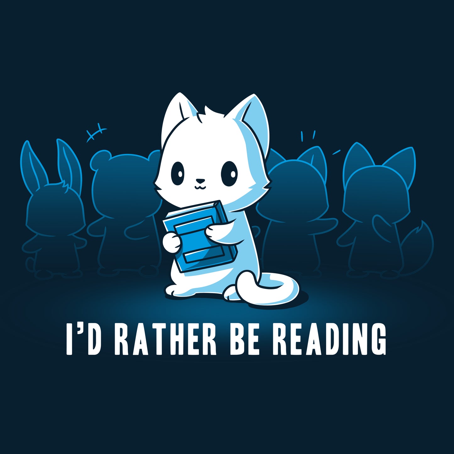 I'd rather be reading the "I'd Rather be Reading" product by TeeTurtle in comfort.