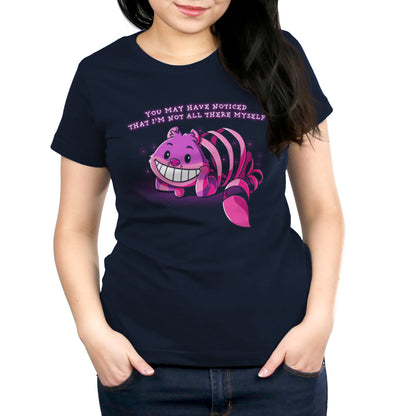 A women's officially licensed Disney t-shirt with an image of a tiger named I'm Not All There Myself.