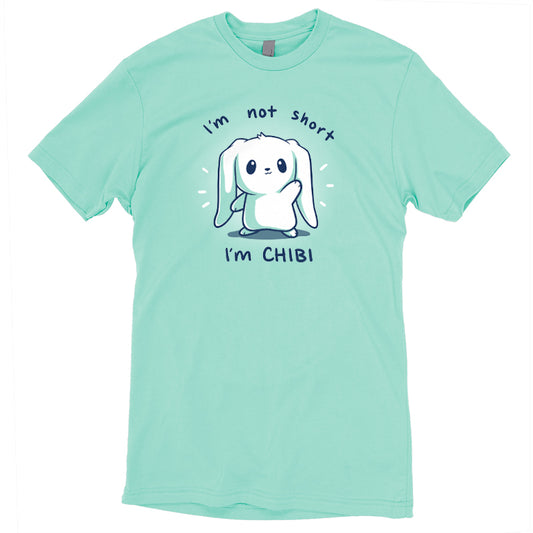 A TeeTurtle chibi t-shirt with the quote 