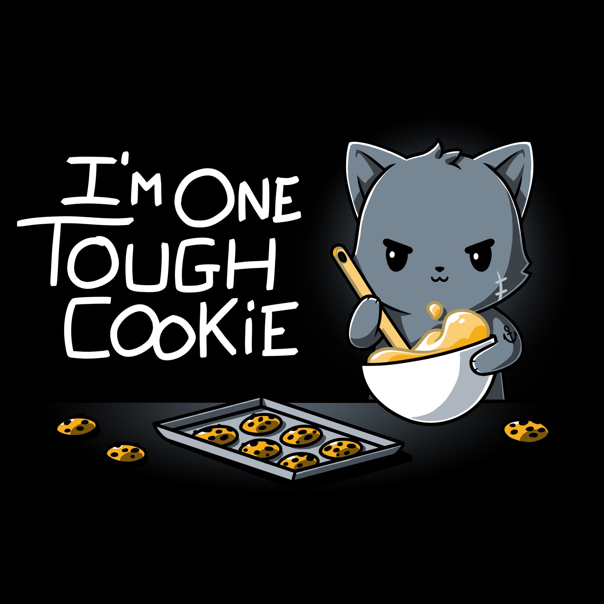 I'm One Tough Cookie T-shirt by TeeTurtle.