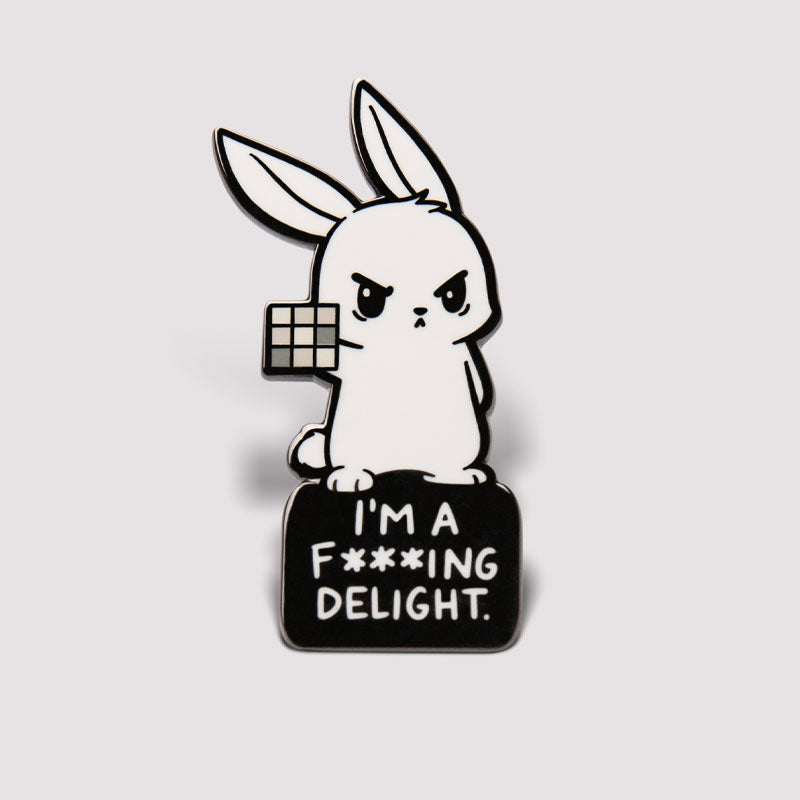 I'm a TeeTurtle F***ing Delight Pin.