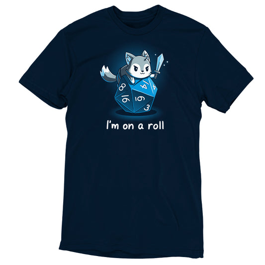 A Navy Blue TeeTurtle t-shirt that says 