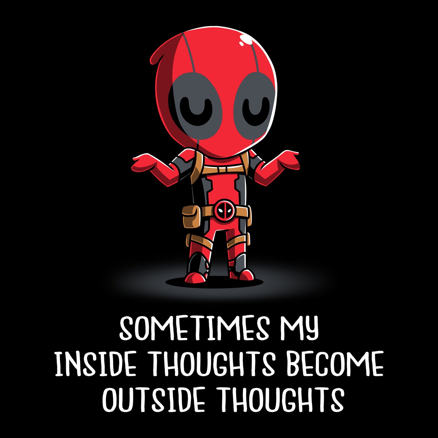 Officially licensed Marvel - Deadpool/X-Men Inside Thoughts.