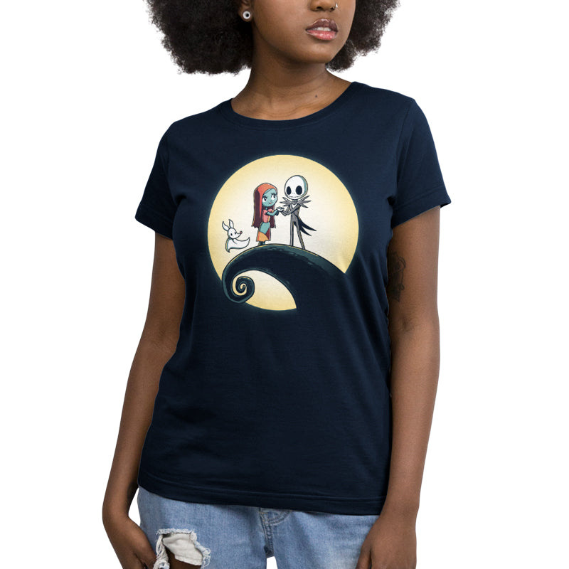 Jack and Sally Official The Nightmare Before Christmas Tee