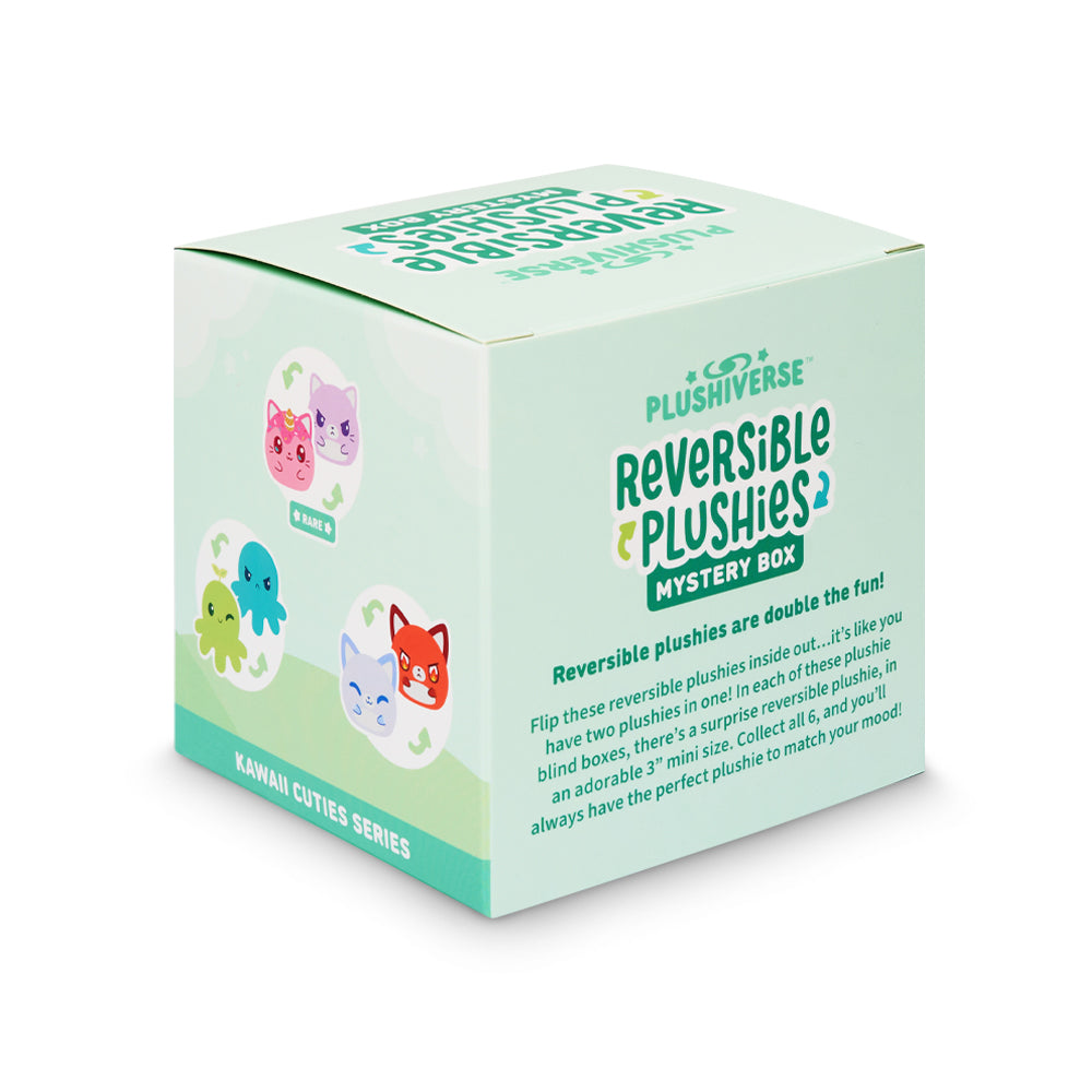 Plushiverse Kawaii Cuties Reversible Plushie Mystery Box from TeeTurtle.