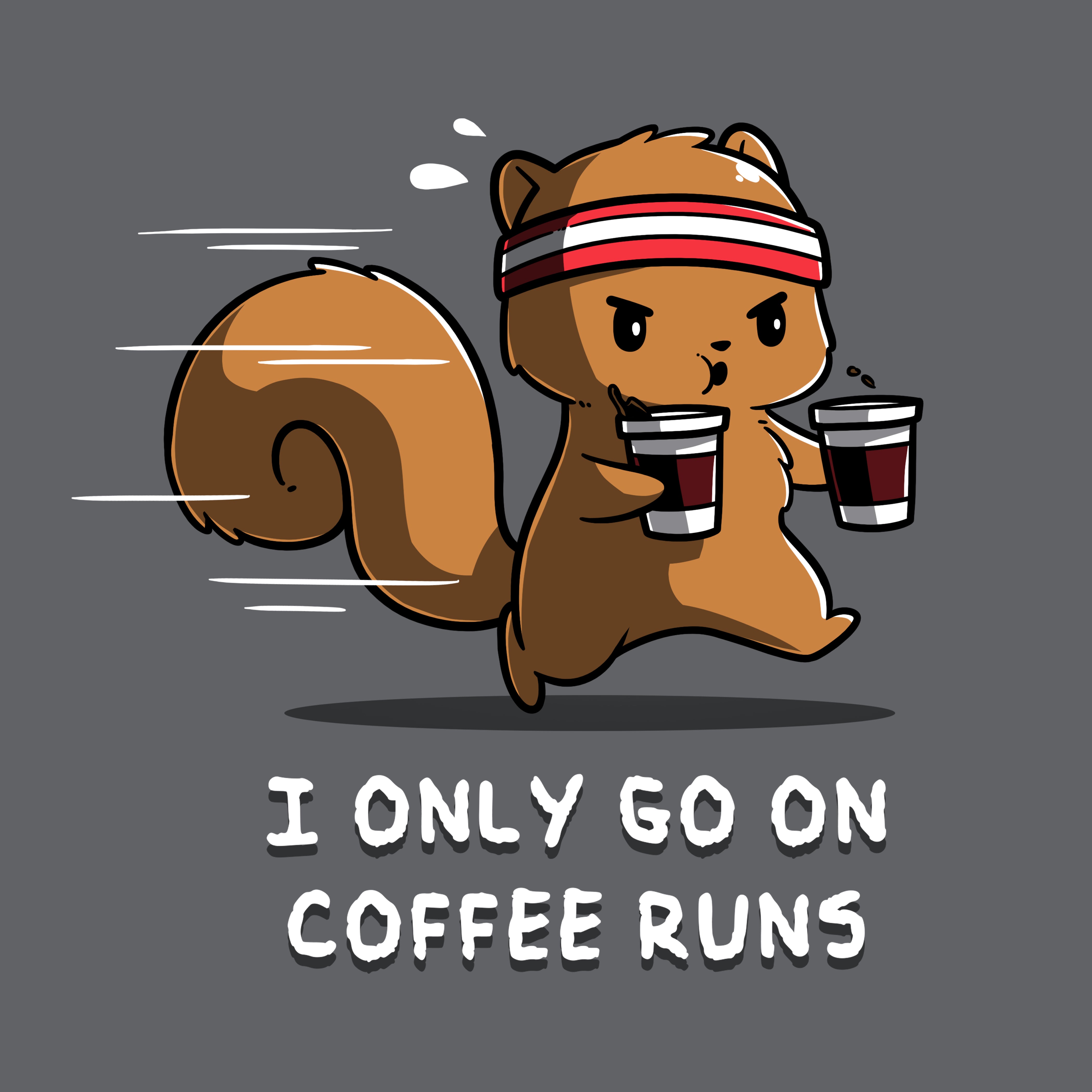 Running on coffee store