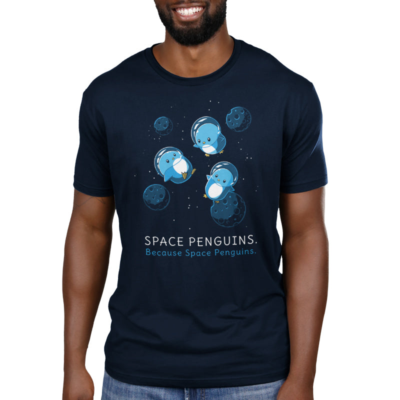 Monsterdigital Kids Space Penguins T Shirt