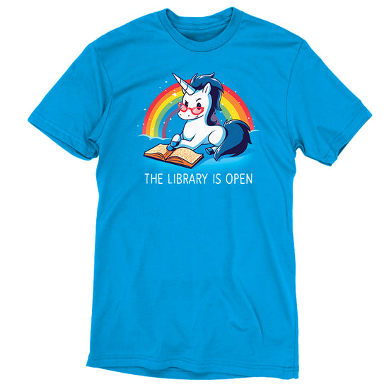 The Library is Open | Funny, cute & nerdy t-shirts – TeeTurtle