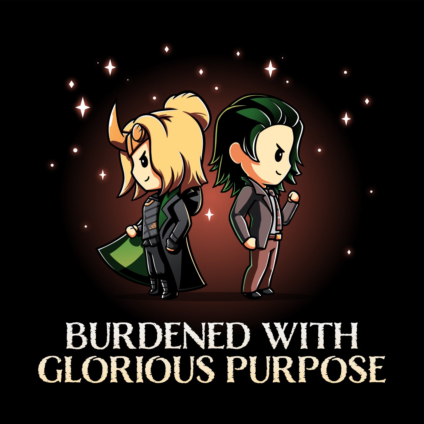 Officially licensed Marvel products featuring Sylvie and Loki, Burdened With Glorious Purpose with Marvel.