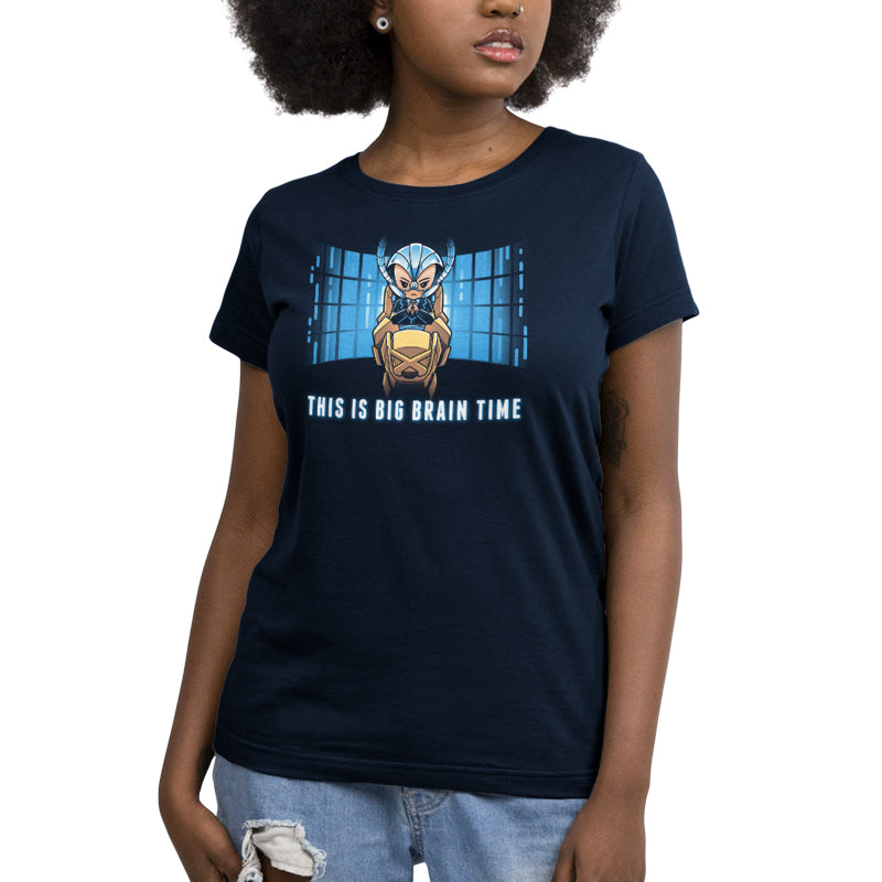 There is no Marvel Big Brain Time women's short sleeve t-shirt.