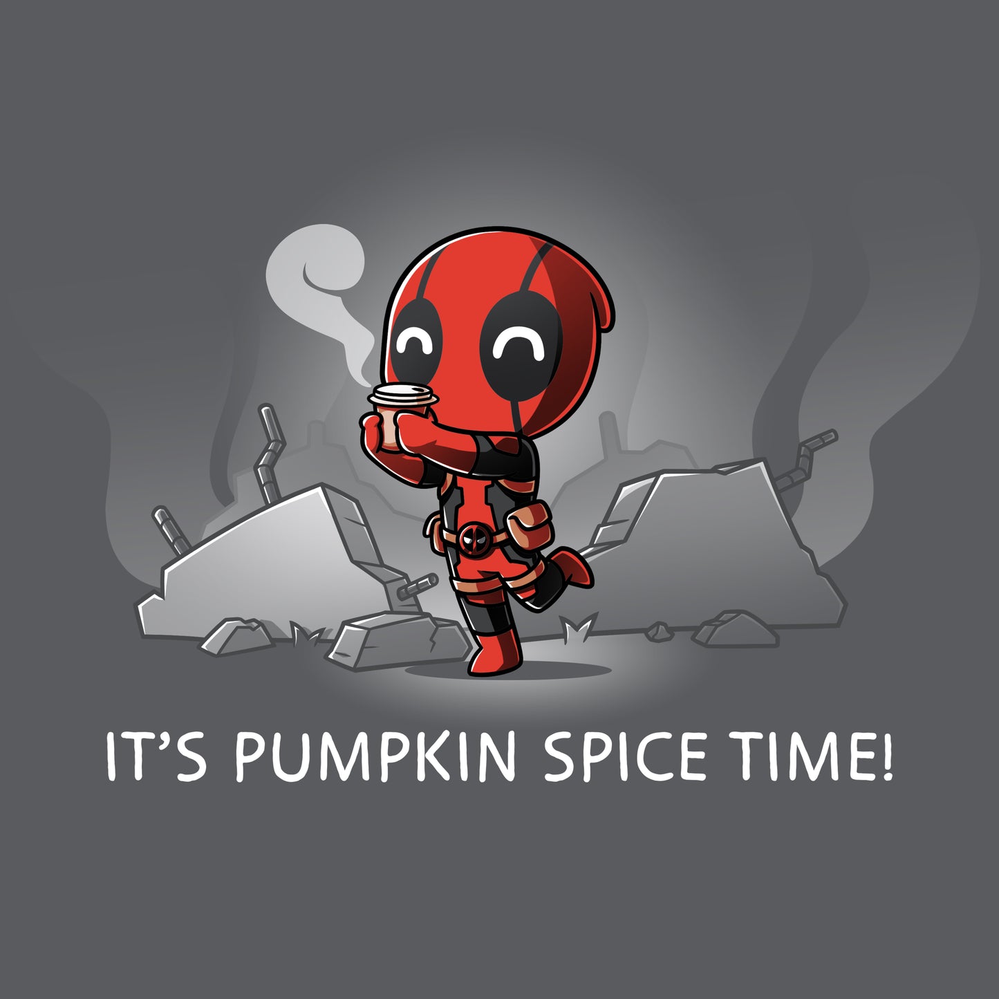 Pumpkin Spice Deadpool T-shirt – officially licensed by Marvel.